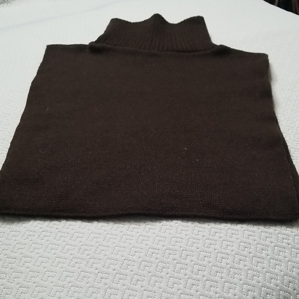Unbranded Women's Vintage Brown Turtleneck DICKEY 100% ACRYLIC EUC